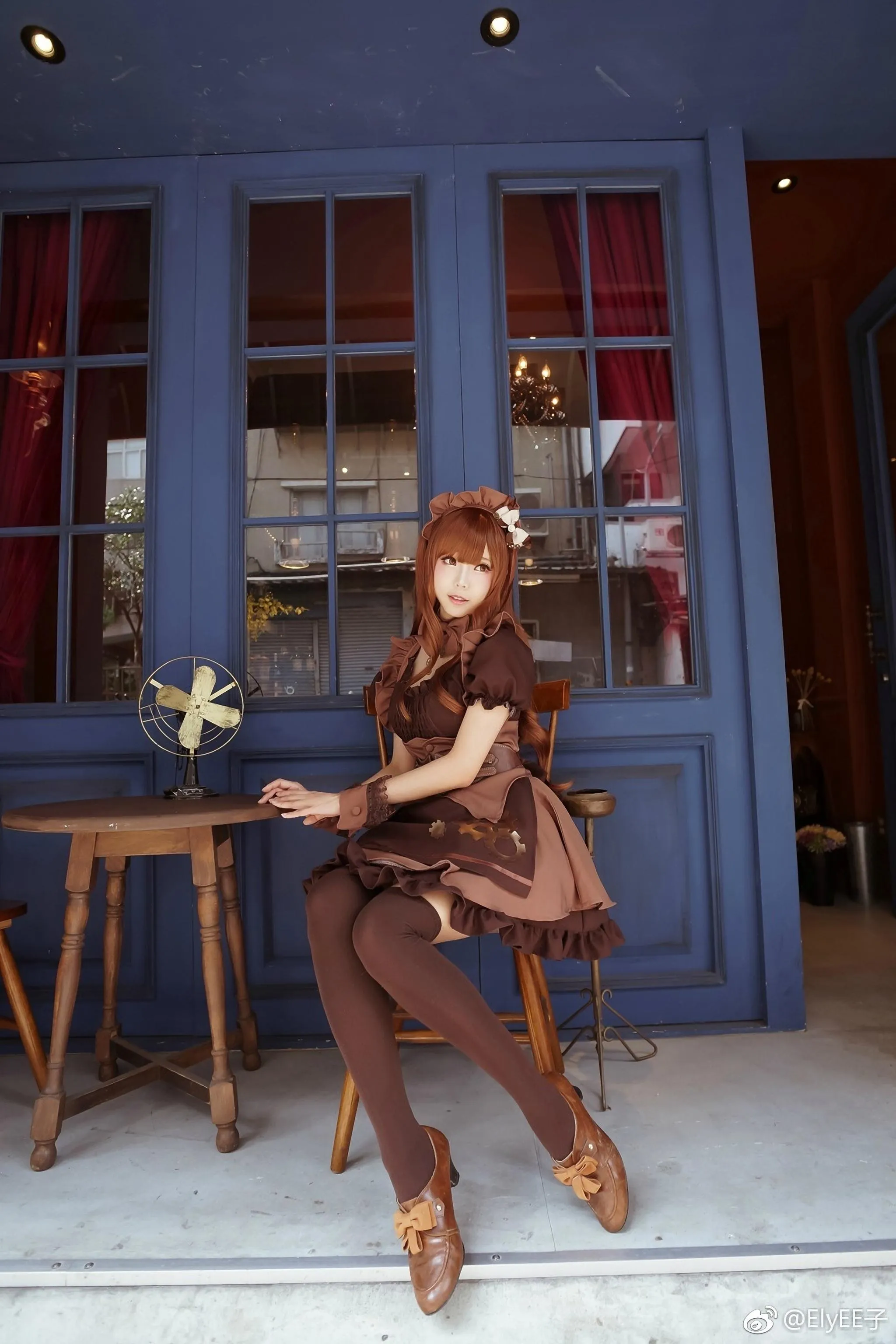 ElyEE子 – NO.34 女仆咖啡店 [17P]插图1
